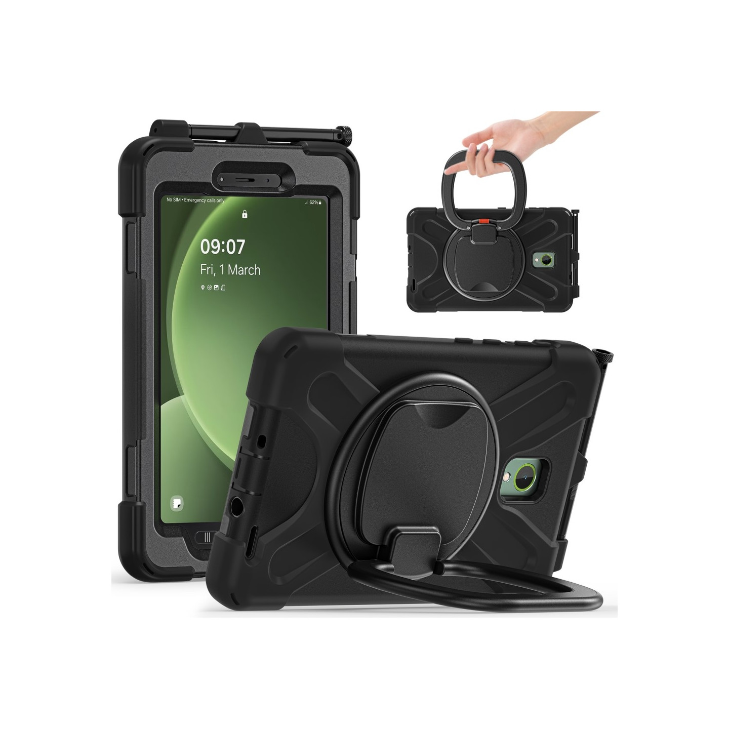 Til Samsung Galaxy Tab Active5 Kraftigt skaletui