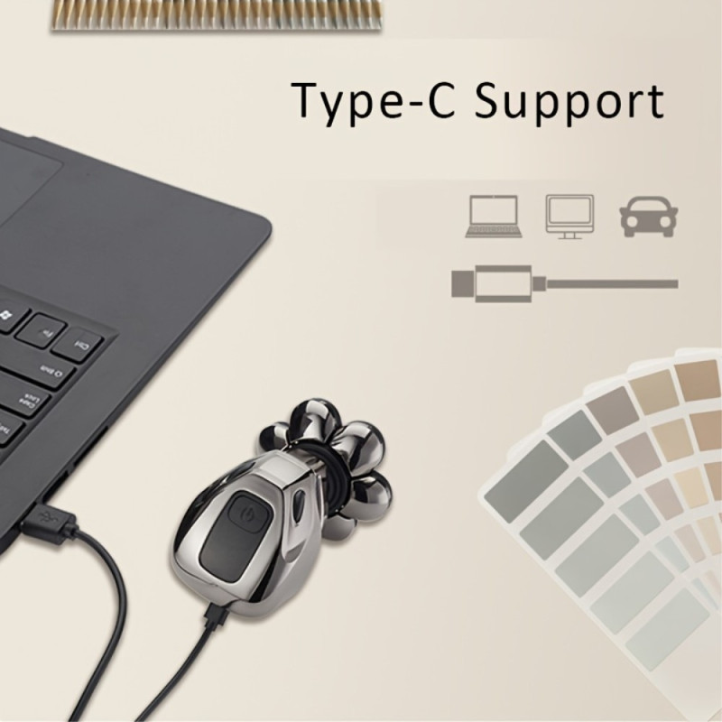 5 - in - 1 monitoiminen sähköinen parranajokoneen digitaalinen näyttö