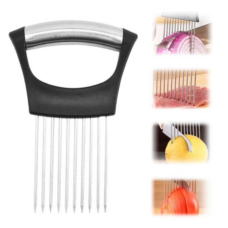 Holder when slicing Onions Meat Vegetables Slicer