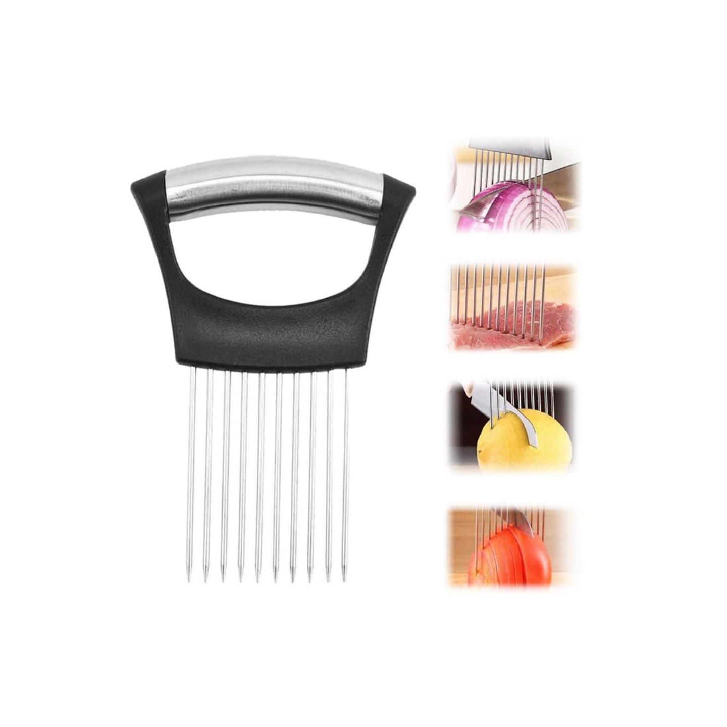 Holder when slicing Onions Meat Vegetables Slicer