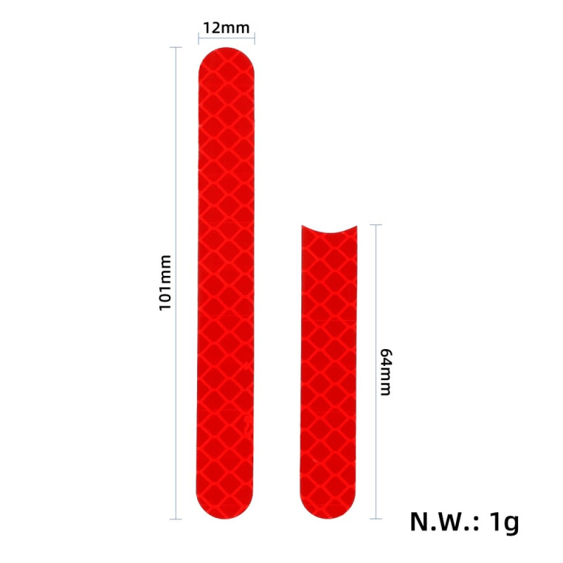 Scooter Xiaomi 4 Pro 2kpl etupyörän navan suoja heijastava