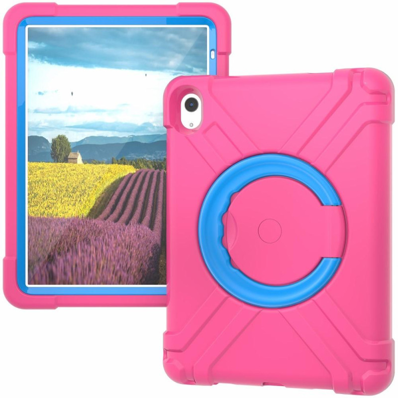 For iPad 10.9 (2022) 360 - Degree Rotation Kickstand Tablet Cover Anti - drop Protection