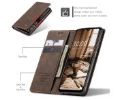 CASEME Plånboksfodral Samsung Galaxy A14 - Coffee