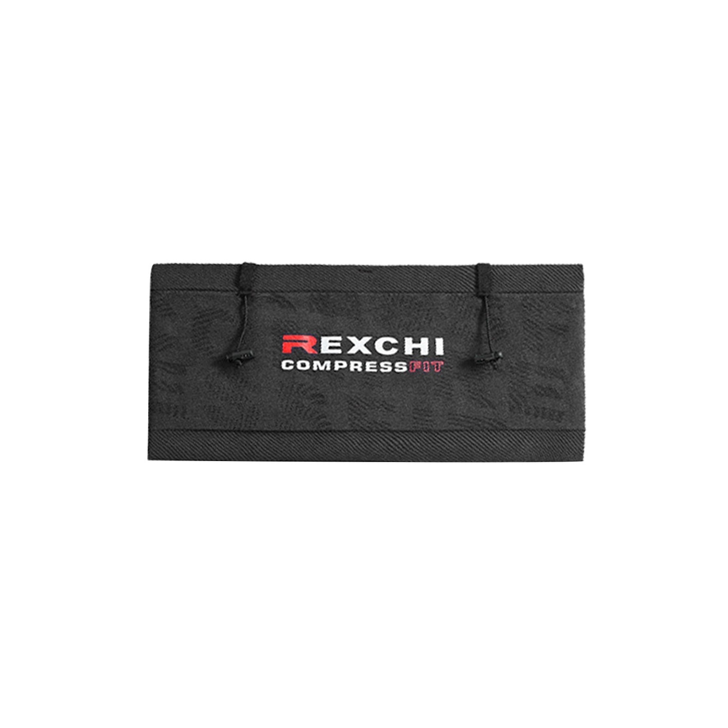 REXCHI Running Waist Bag Phone Water Bottle Storage Fanny Pack - Black M