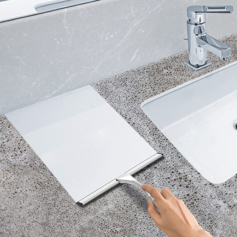 12 - inch stainless steel scraper for bathroom silicone water