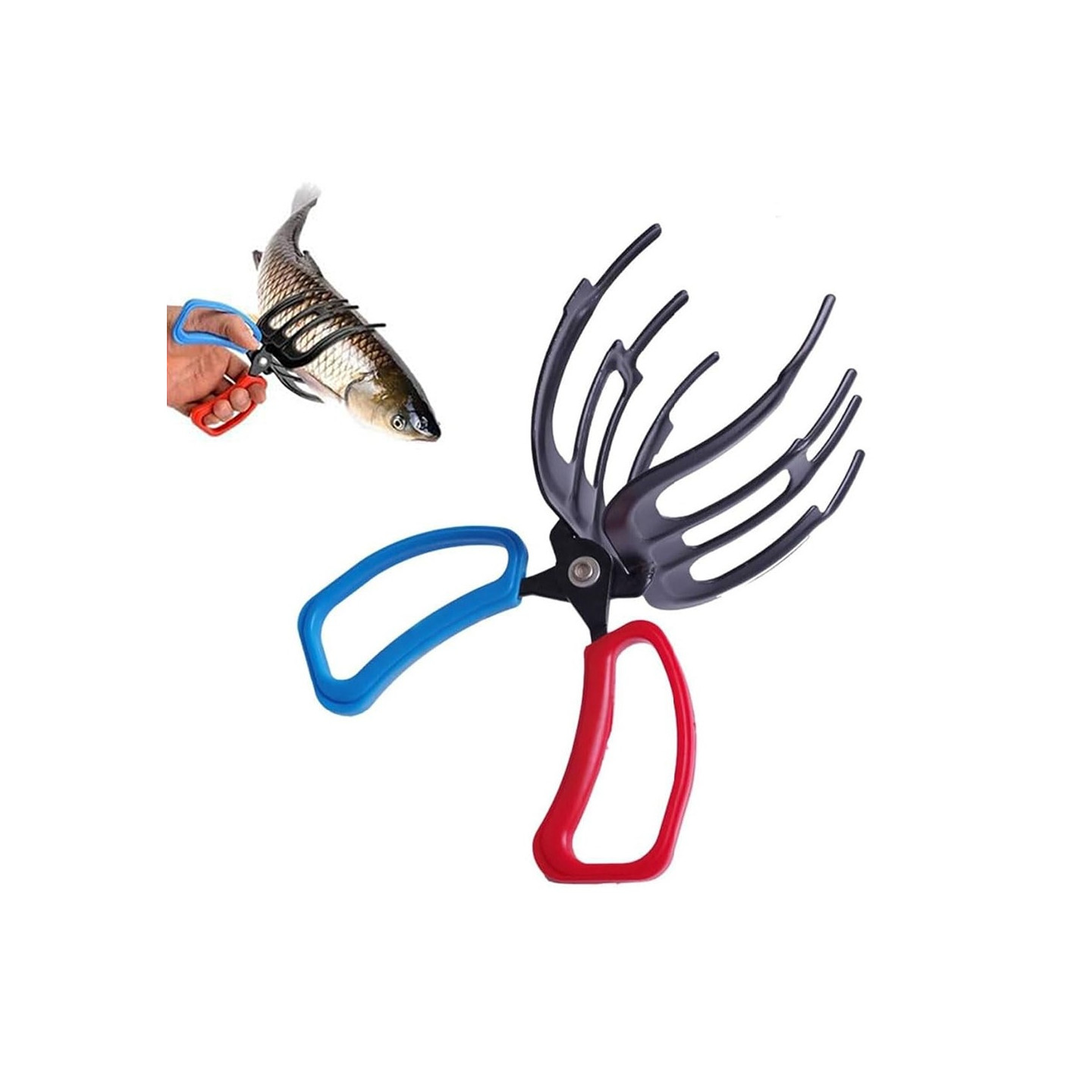 Anti - slip Fishing Tongs Fish Clamp Gripper Fish Catching Tool