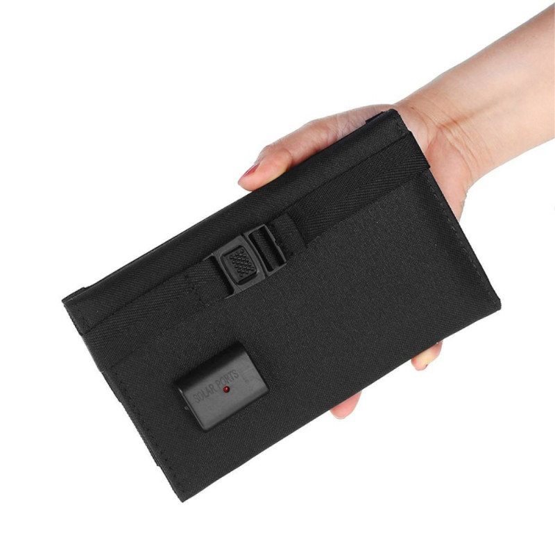 20W Foldbar Solpanel Bærbar Strømgenerator USB - lader
