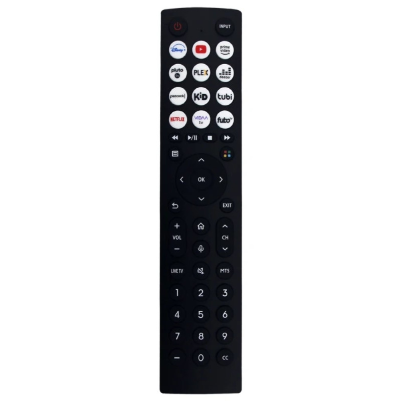 Erstatning av TV - fjernkontroll for ERF2B36H for Hisense TV