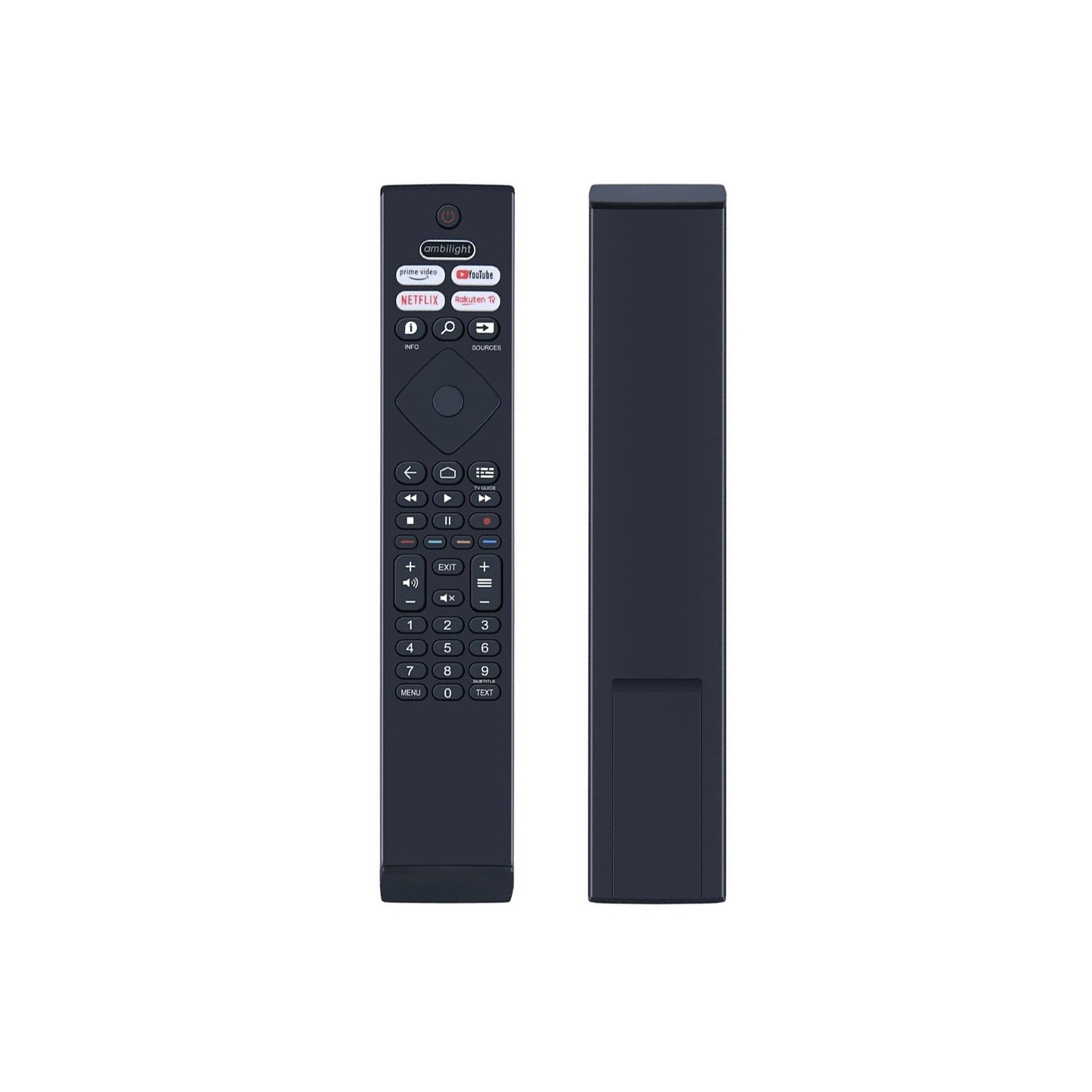 TV remote control Replacement for BRC0984501 / 01 For Philips TV