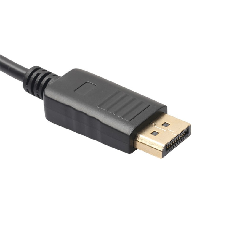 DisplayPort DP hann til VGA hunn videokonverterkabeladapter PC bærbar PC TV