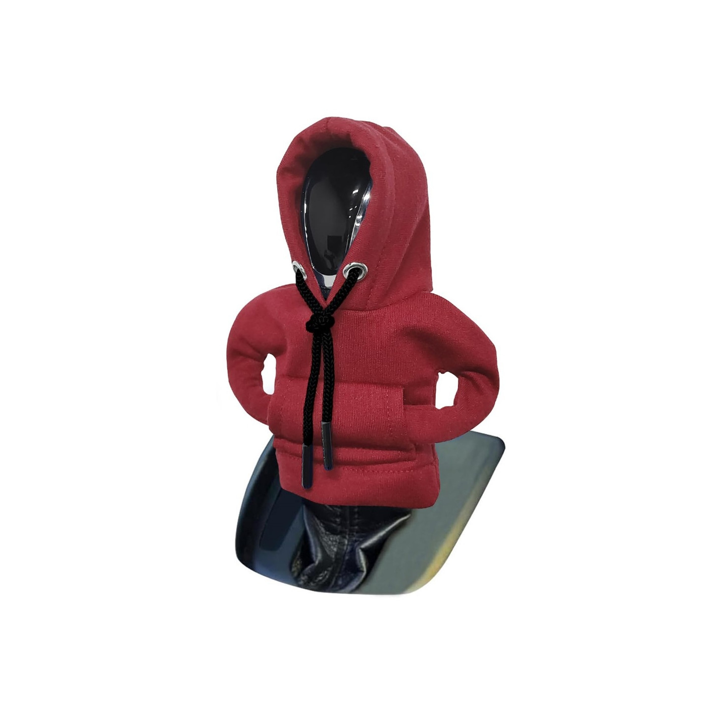 Car Hoodie Protection Design Decoration Gear Shifter - Red