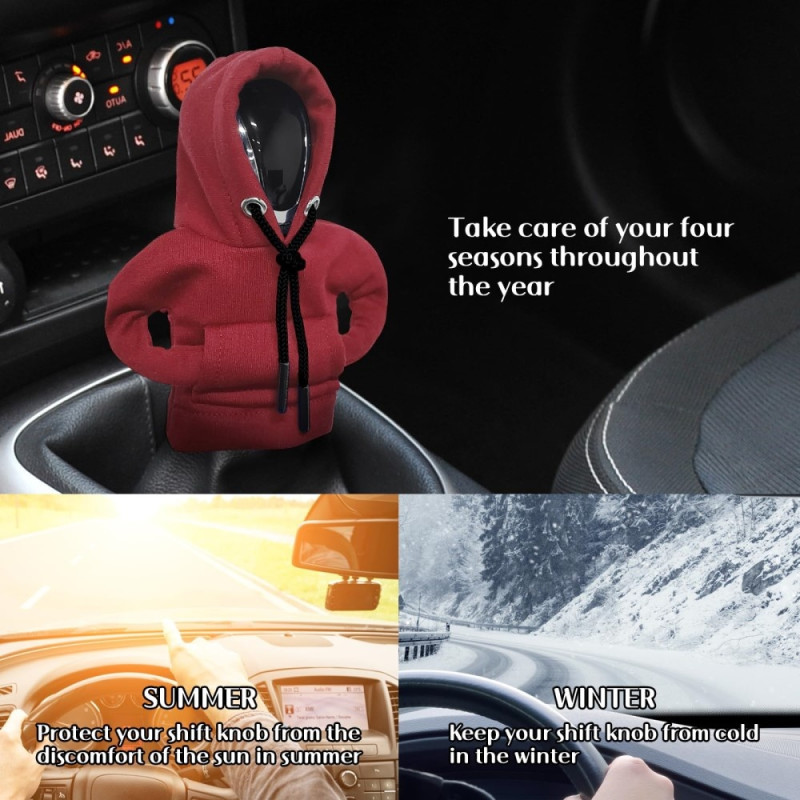 Autohupparinsuojaus Design Decoration Vaihteenvaihde - Punainen