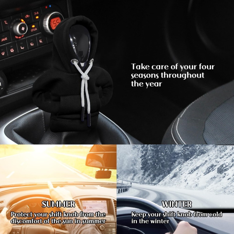 Autohupparinsuojaus Design Decoration Vaihteenvaihde - Musta