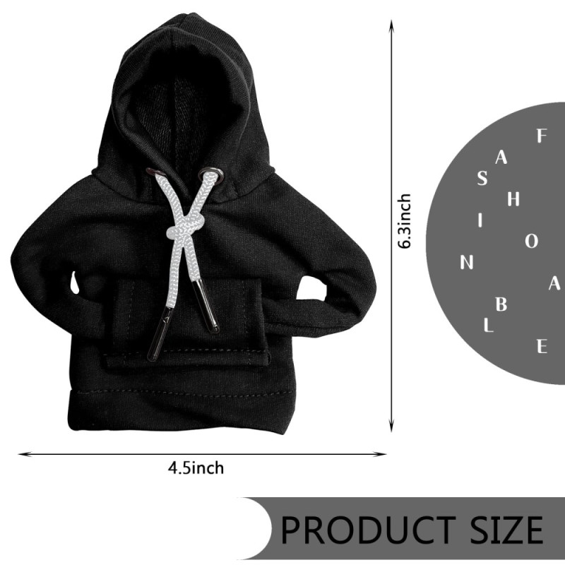 Car Hoodie Protection Design Decoration Gear Shifter - Black