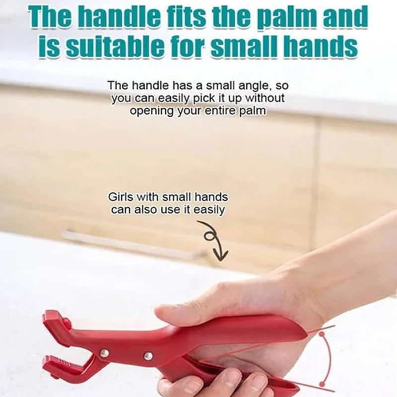 Kitchen Multi - function Anti - scalding holder bowl pots plates