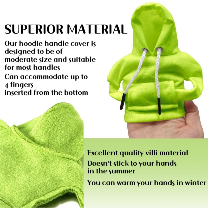 Car Hoodie Protection Design Decoration Gear Shifter - Green