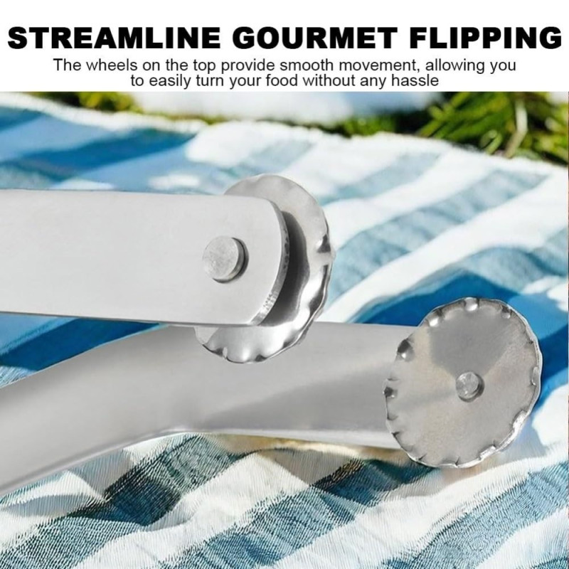 Grilltang i rustfrit stål Grill Grillklemme