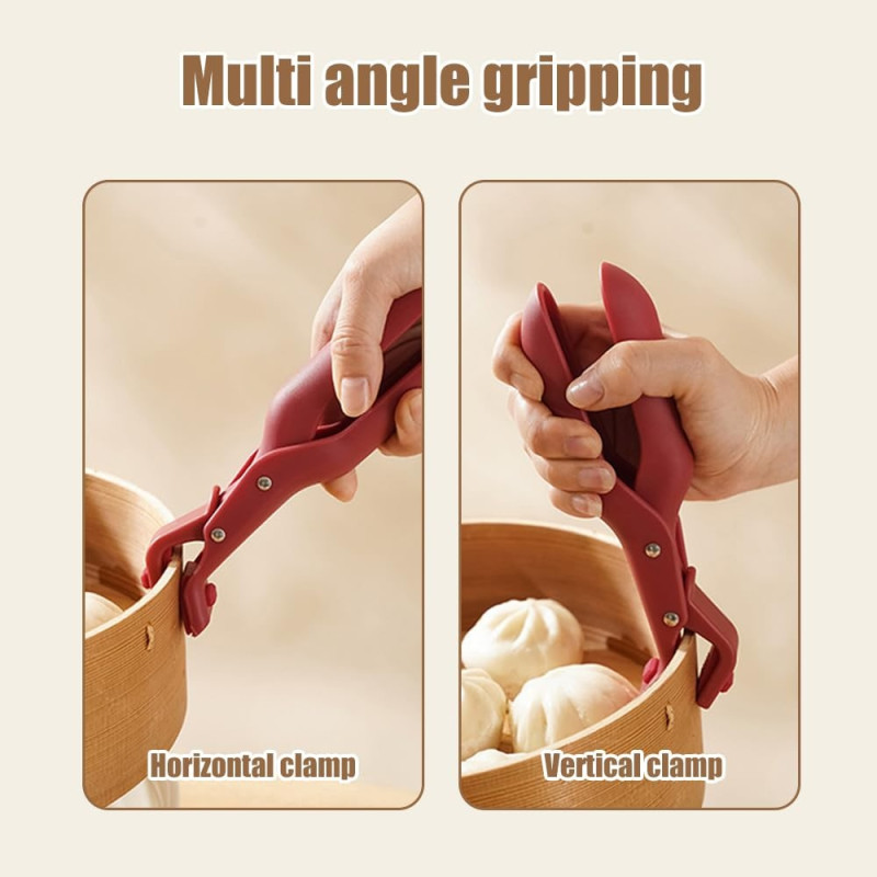 Kjøkkenmultifunksjonelle anti - skåldeholderskålgryteretter