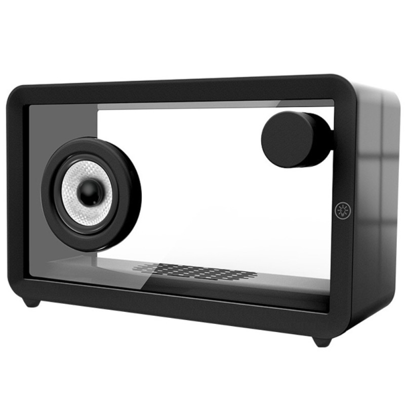 M8 Läpinäkyvä Bluetooth - kaiutin RGB - valolla HiFi - ääni Bass Subwoofer