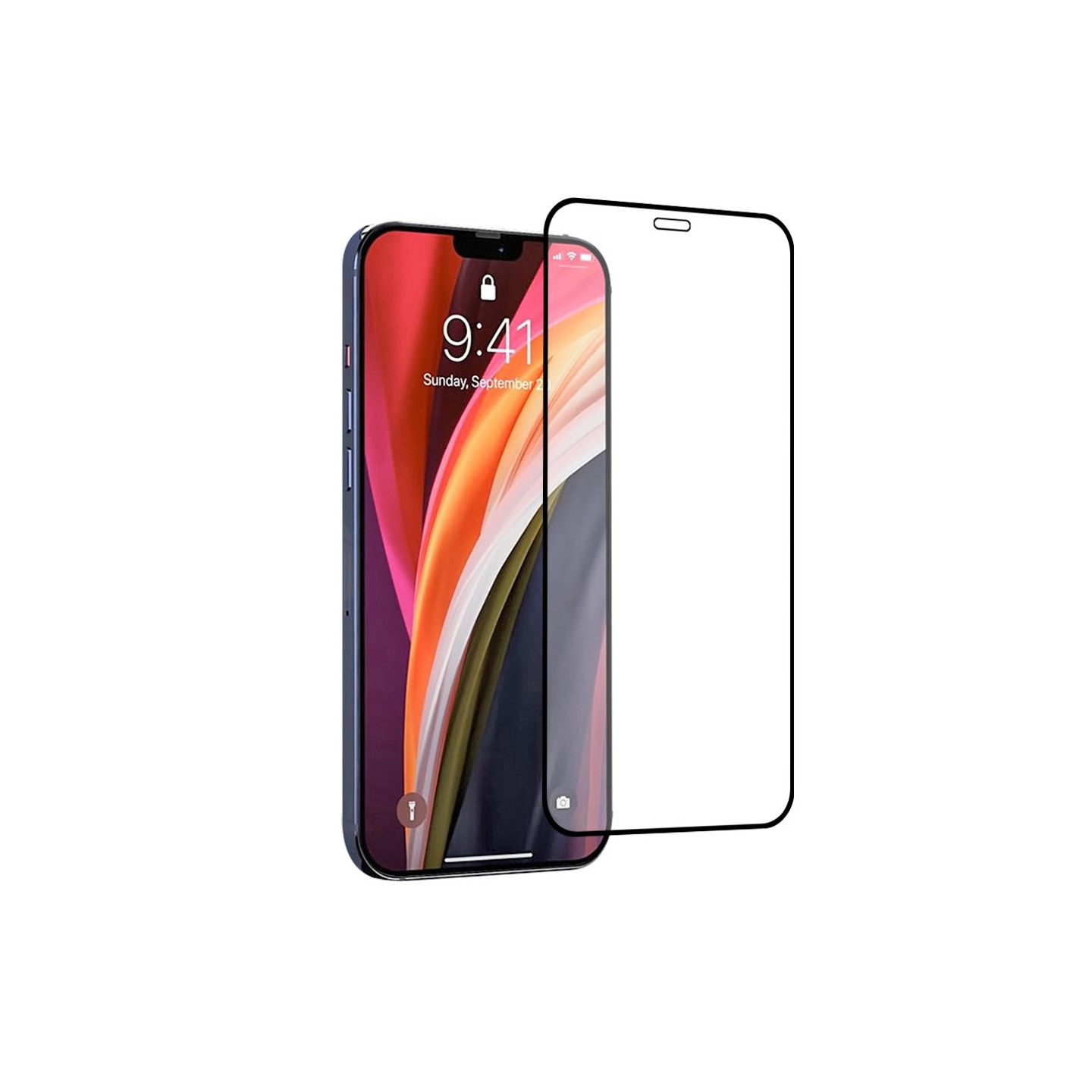RURIHAI Defense Tempered Glass for iPhone 12 Pro Max