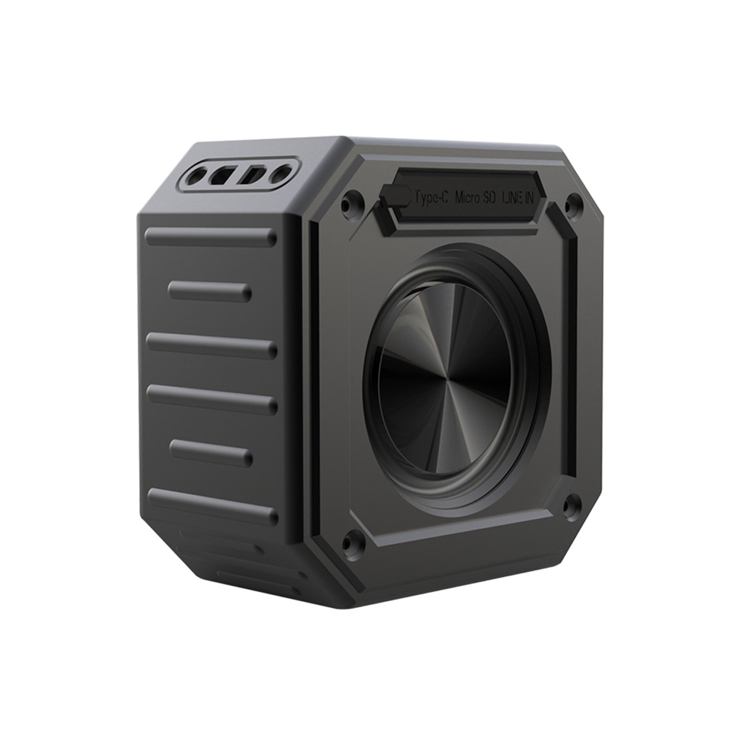 Magnetic Bluetooth Speaker Golf Cart Waterproof Subwoofer Microphone