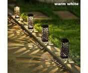 Trädgård Sollampa Trädgårdsdekoration Trädgårdslampa Varmt ljus