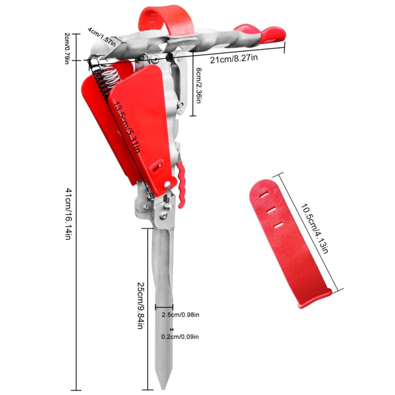 Automaattinen jousivavan pidike Onkivavan taitettava kiinnike Fishing