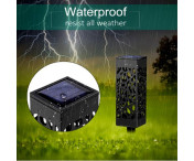 Trädgård Sollampa Trädgårdsdekoration Trädgårdslampa Varmt ljus