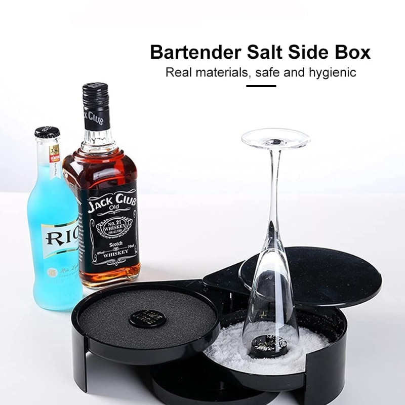 3 Layer Bar Juice Cocktail Sugar Salt Rimmer Tool Bartender