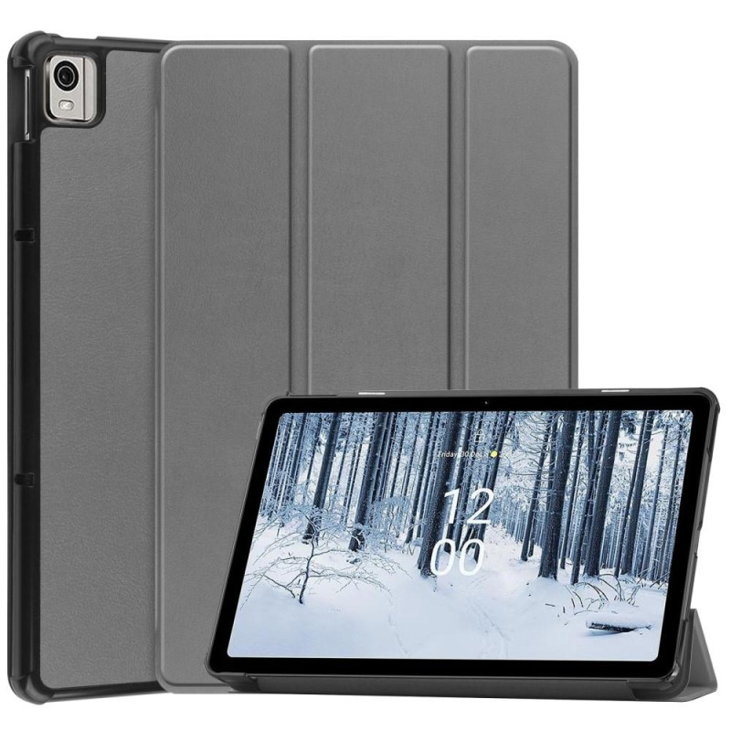 Nokia T21 Tri - fold Stand Wake/Sleep Cover Tablet - kotelo - Harmaa