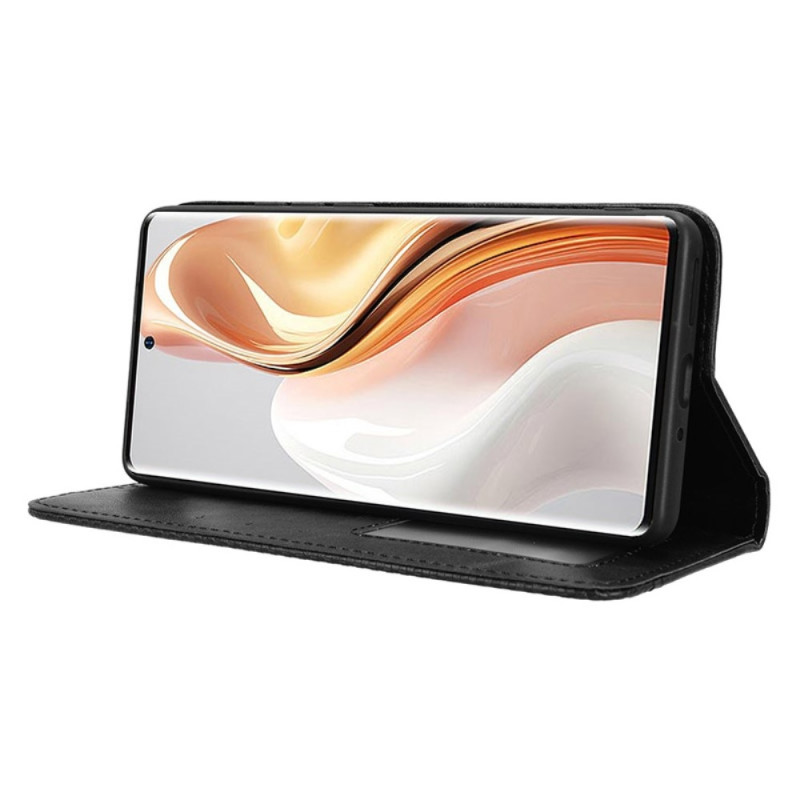 For Ulefone Note 17 Pro Vintage Lommebok - deksel/deksel - Svart