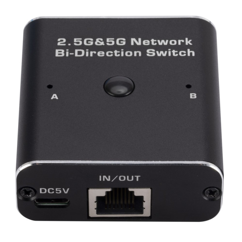W7 2.4G+ 5G RJ45 Ethernet - adapter Nettverksbryter USB - C