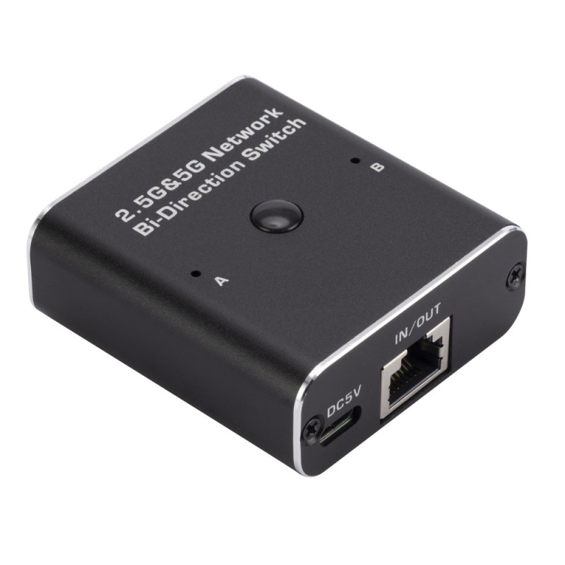 W7 2.4G+ 5G RJ45 Ethernet - adapter Nettverksbryter USB - C