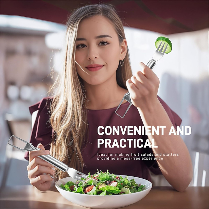 Vandmelon Skærer Frugt Gaffel Køkkenredskab