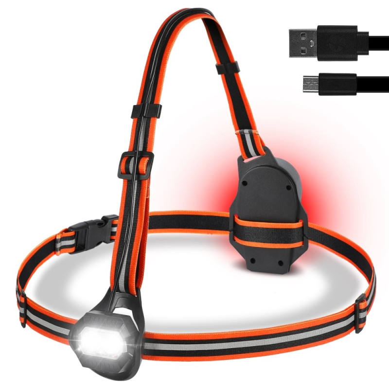 Ulkoilu - LED - valo vedenpitävä yöjuoksupyöräilyvaroitus