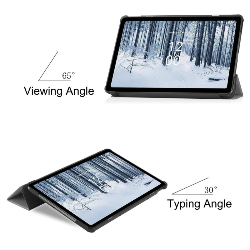 Nokia T21 Tri - fold Stand Wake/Sleep Cover Tablet - kotelo - Harmaa
