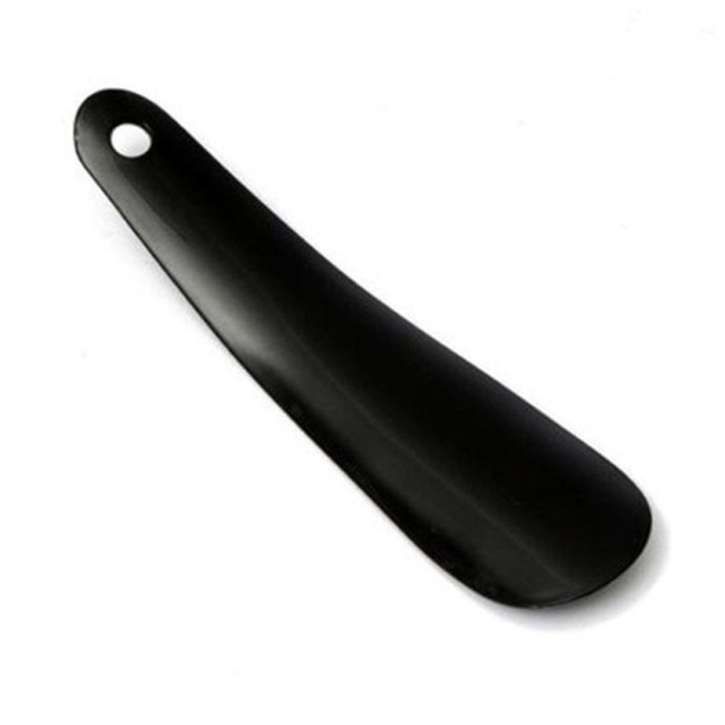 3 stk Skohorn Lille plast 16x4.5cm - Sort