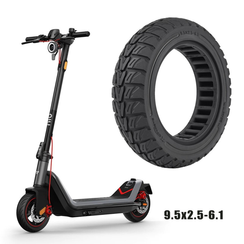 For Niu Electric Kick Scooter 9.5*2.5 - 6.1 Rubber Tire Honeycomb