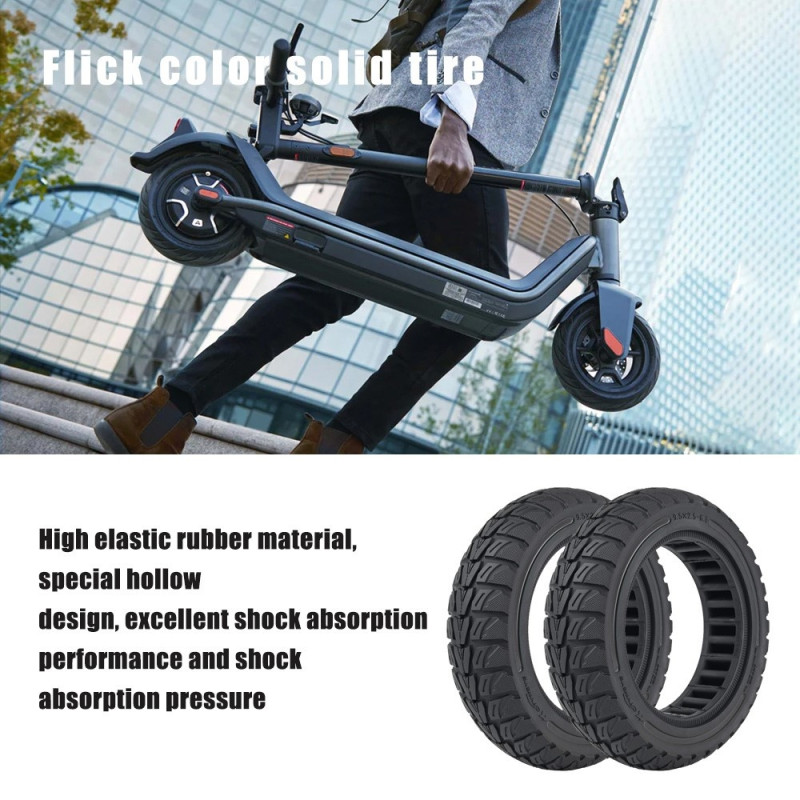 For Niu Electric Kick Scooter 9.5*2.5 - 6.1 Rubber Tire Honeycomb