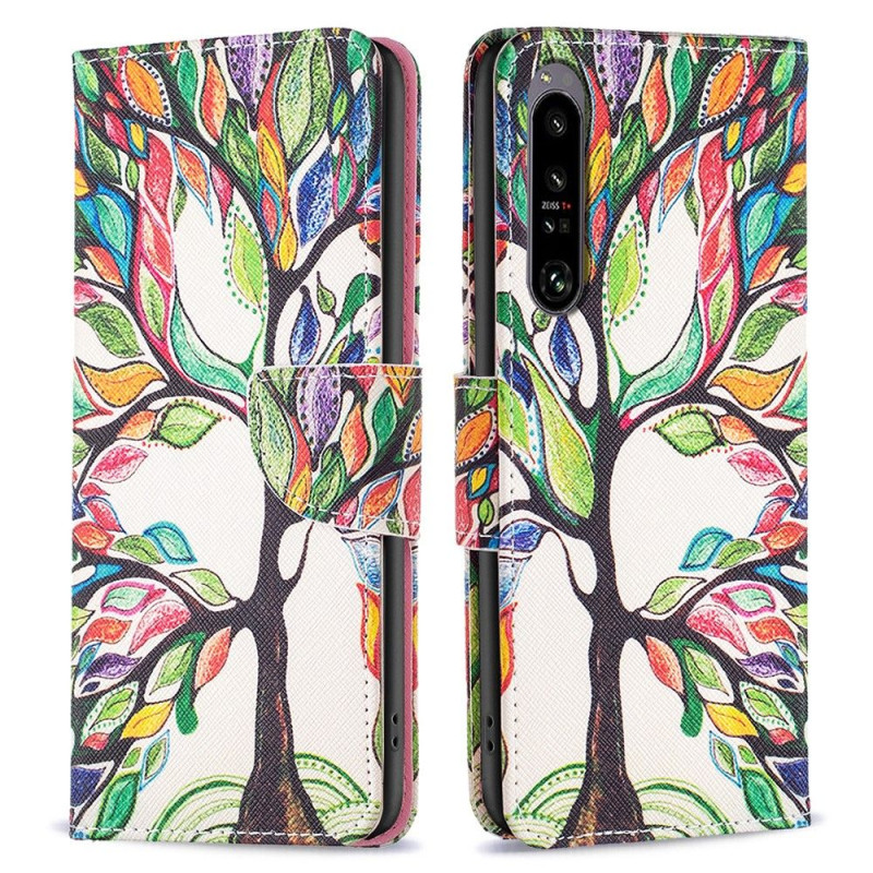 For Sony Xperia 1 VI Wallet Stand Case Pattern Phone Cover