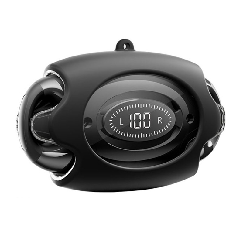 ESSAGER Bluetooth Headset Wireless Headphones Sweat - resistant - Black