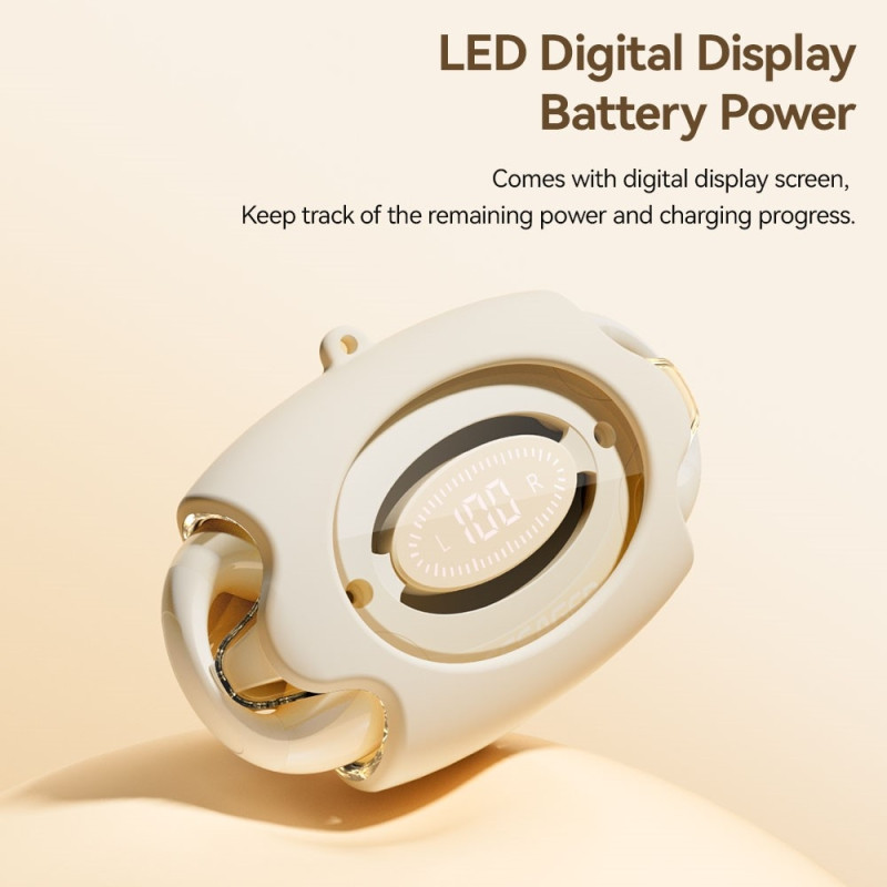 ESSAGER Bluetooth Headset Wireless Headphones Sweat - resistant - Black