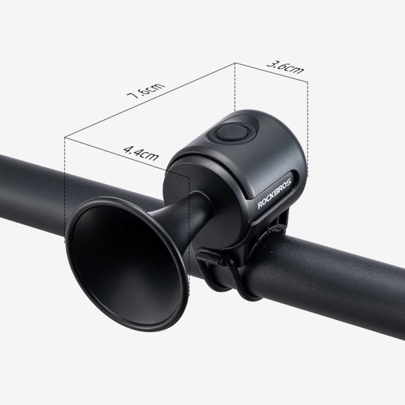 Electric Bike Bell Bell High Decibel Cykelstyr - RØD