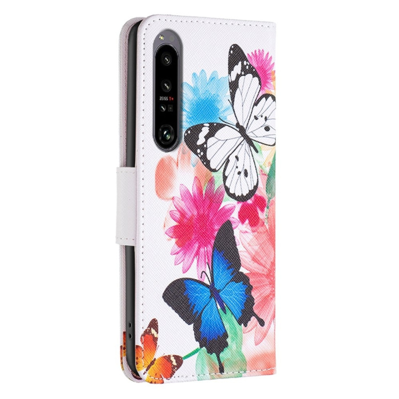 For Sony Xperia 1 VI Wallet Stand Case Pattern Phone Cover