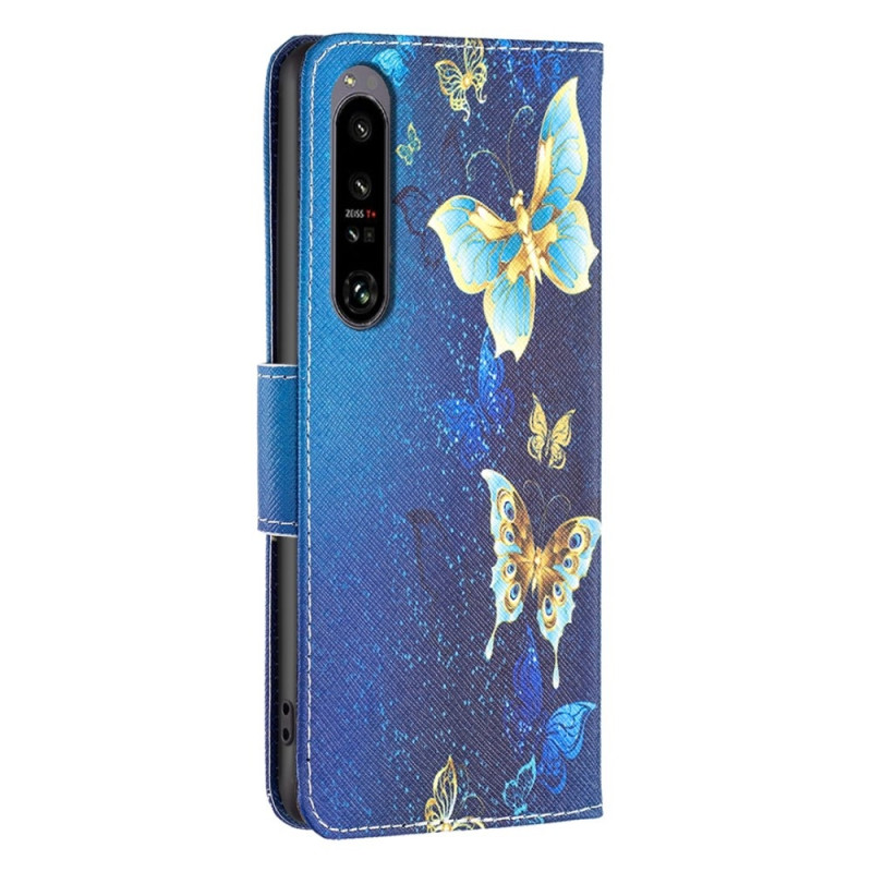Til Sony Xperia 1 VI tegnebogstativetui mønstertelefoncover