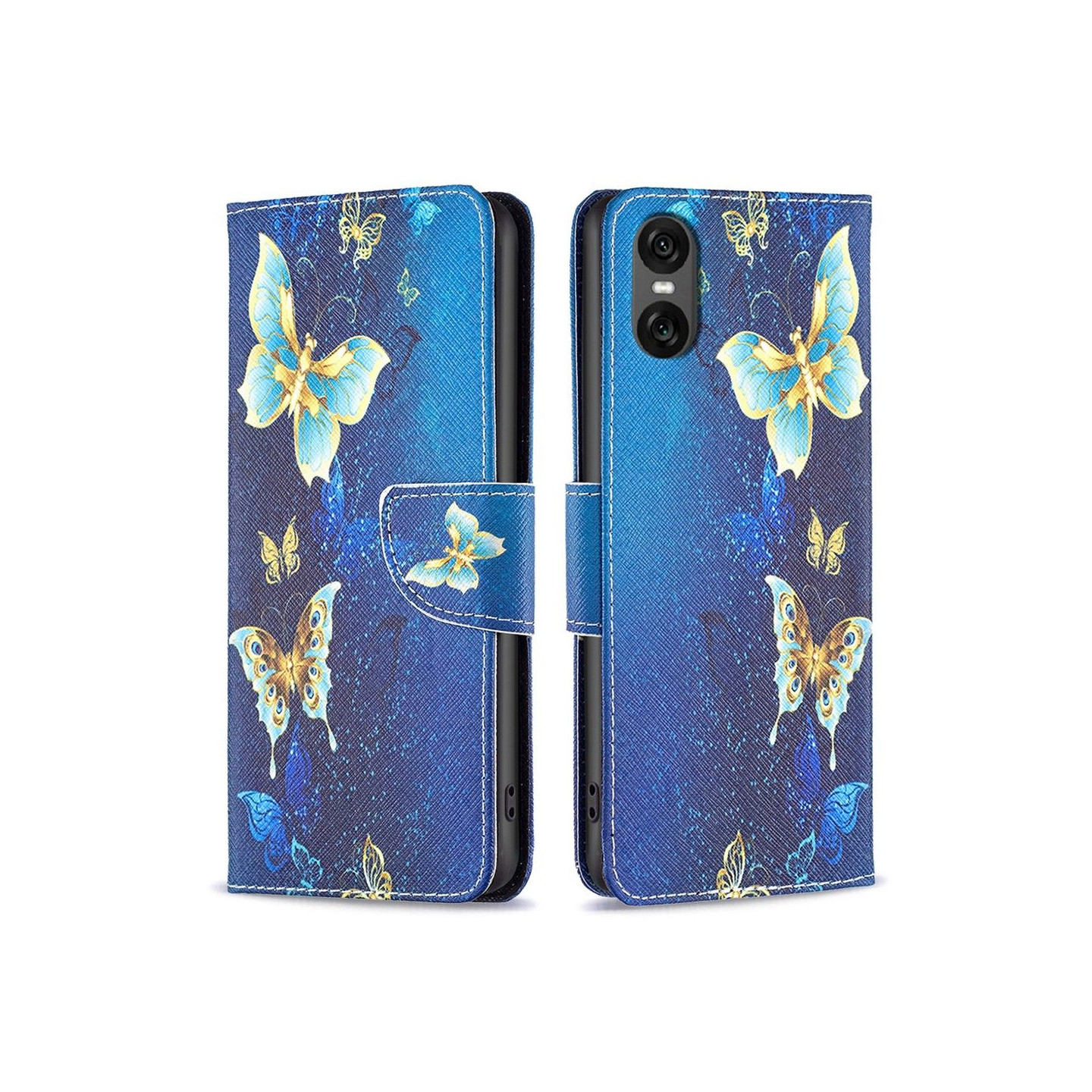 Sony Xperia 10 VI Lompakkotelineen kotelo Kuviollinen puhelimen kansi