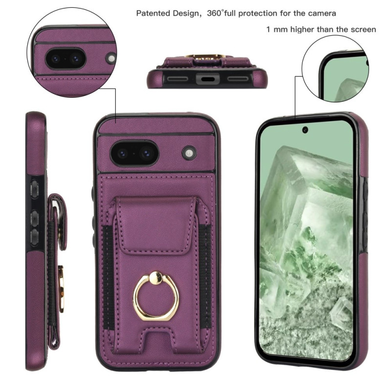 Google Pixel 8a Kickstand Case Puhelimen Suojakotelo Korttipaikoilla