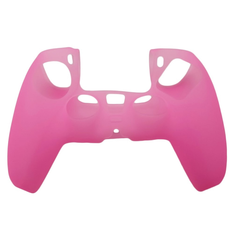 For Sony PlayStation 5 PS5 Silikondeksel Anti - Slip Beskyttelse - Rosa