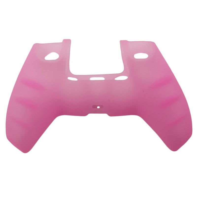 För Sony PlayStation 5 PS5 Silikonfodral Anti - Slip Skydd - Rosa