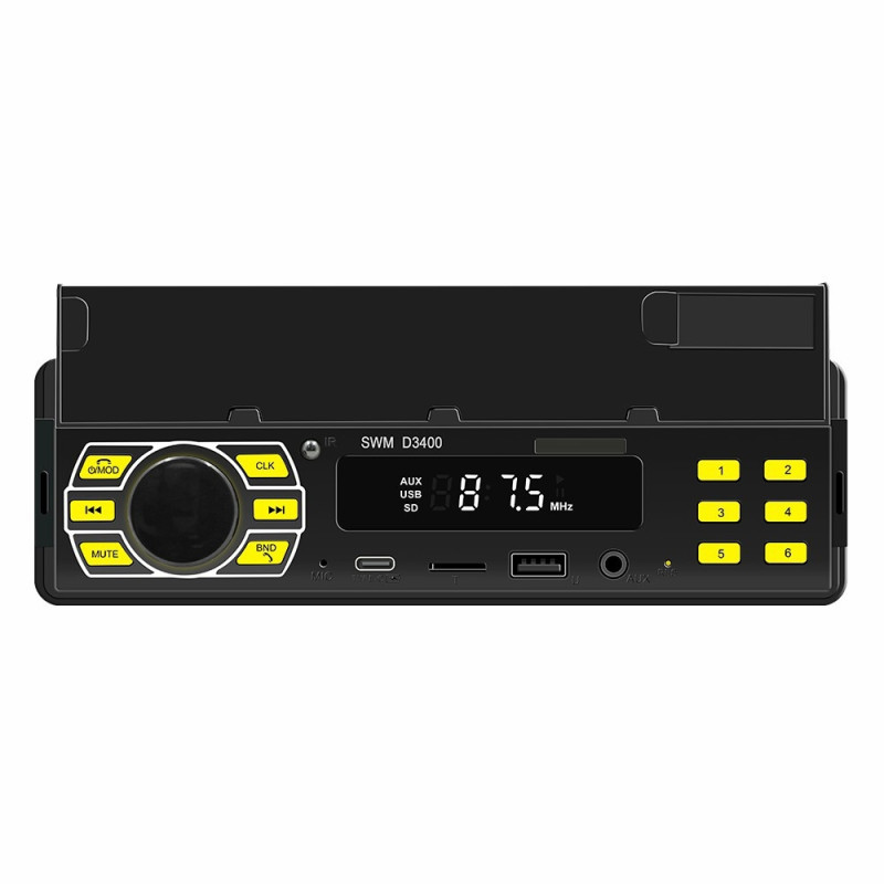Bluetooth Stereo Autostereo FM Radio MP3 - soitin Puhelinteline